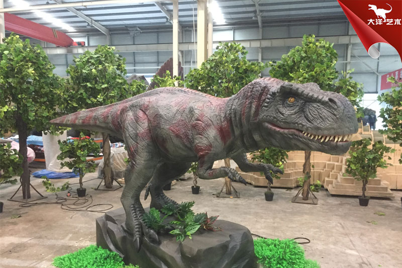 仿真霸王龍視頻展示-自貢大洋藝術