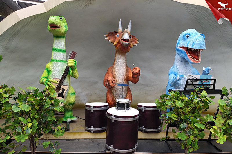 仿真恐龍樂隊(duì)-廠家直銷