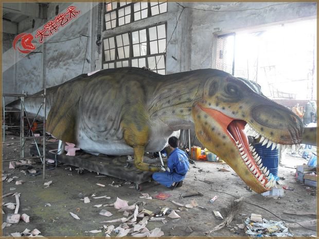 仿真恐龍制作現(xiàn)場-肉食類制作現(xiàn)場
