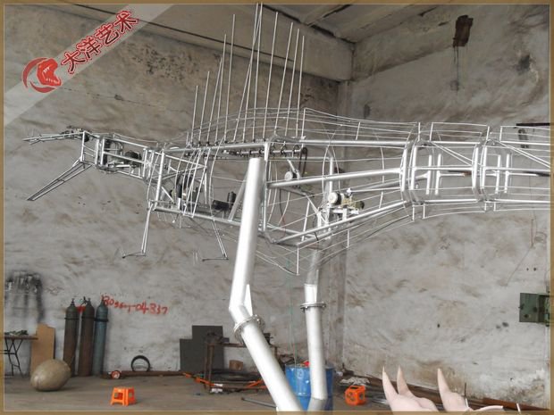 仿真恐龍制作現(xiàn)場-棘龍制作現(xiàn)場