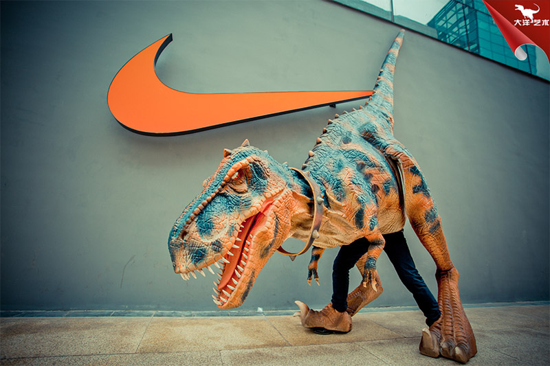 恐龍皮套，恐龍衣服,恐龍表演道具