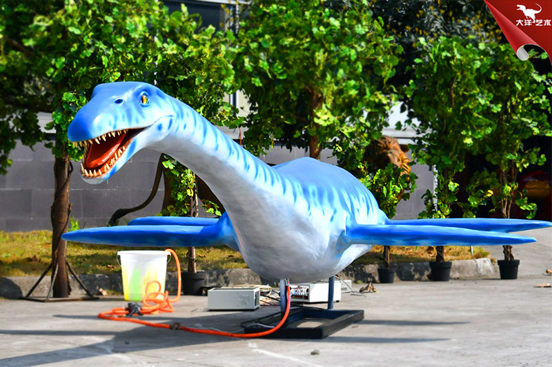 仿真恐龍視頻展示，蛇頸龍