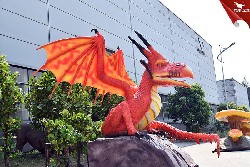 仿真火龍，仿真恐龍模型