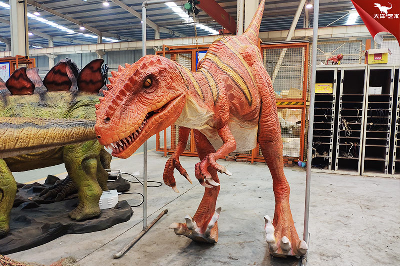 恐龍皮套，仿真恐龍表演服