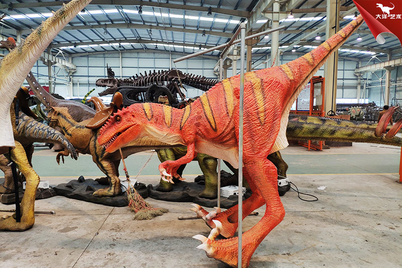 恐龍皮套，行走恐龍