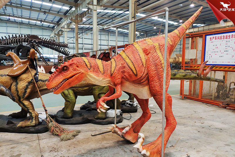 恐龍皮套，行走恐龍