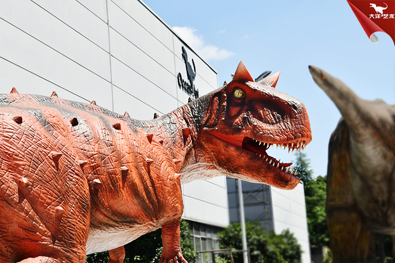 牛龍，大型仿真恐龍模型