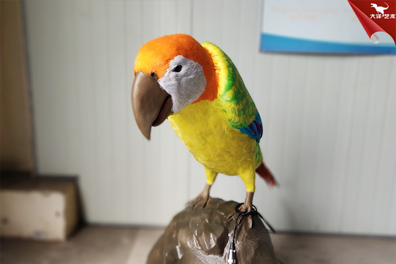 仿真鸚鵡，仿真鳥模型，仿真動物模型制作