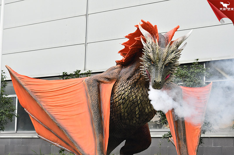 電影仿真道具制作，仿真飛龍模型