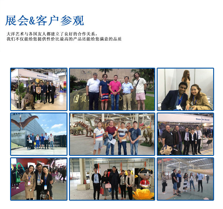 大洋恐龍服，恐龍服案例