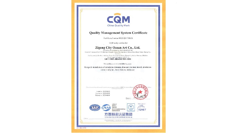 質(zhì)量管理體系認(rèn)證證書iso9001-2006